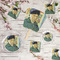 Van Gogh's Self Portrait with Bandaged Ear Party Supplies Combination Image - All items - Plates, Coasters, Fans