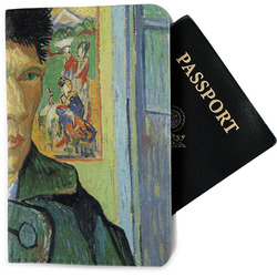 Van Gogh's Self Portrait with Bandaged Ear Passport Holder - Fabric