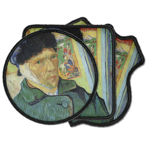 Custom Van Gogh's Self Portrait with Bandaged Ear Iron on Patches