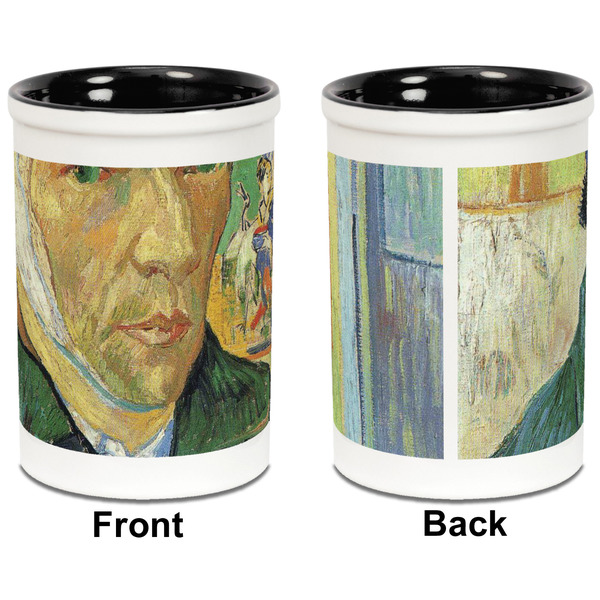Van Gogh's Self Portrait with Bandaged Ear Pencil Holder - Black - approval