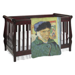 Van Gogh's Self Portrait with Bandaged Ear Baby Blanket