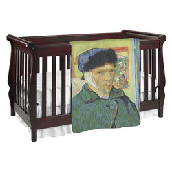 Van Gogh's Self Portrait with Bandaged Ear Baby Blanket