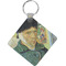 Van Gogh's Self Portrait with Bandaged Ear Diamond Plastic Keychain