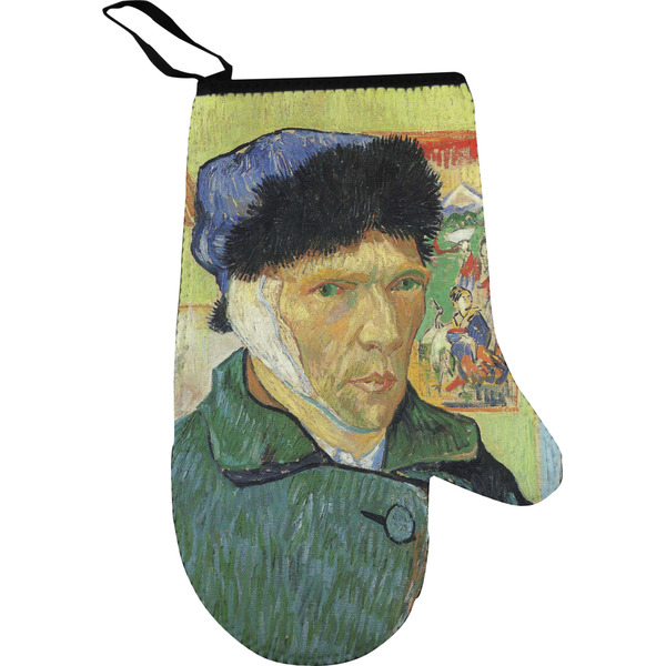Custom Van Gogh's Self Portrait with Bandaged Ear Right Oven Mitt