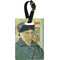 Van Gogh's Self Portrait with Bandaged Ear Personalized Rectangular Luggage Tag