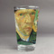 Van Gogh's Self Portrait with Bandaged Ear Pint Glass - Full Fill w Transparency - Front/Main