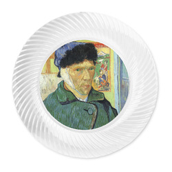 Van Gogh's Self Portrait with Bandaged Ear Plastic Party Dinner Plates - 10"
