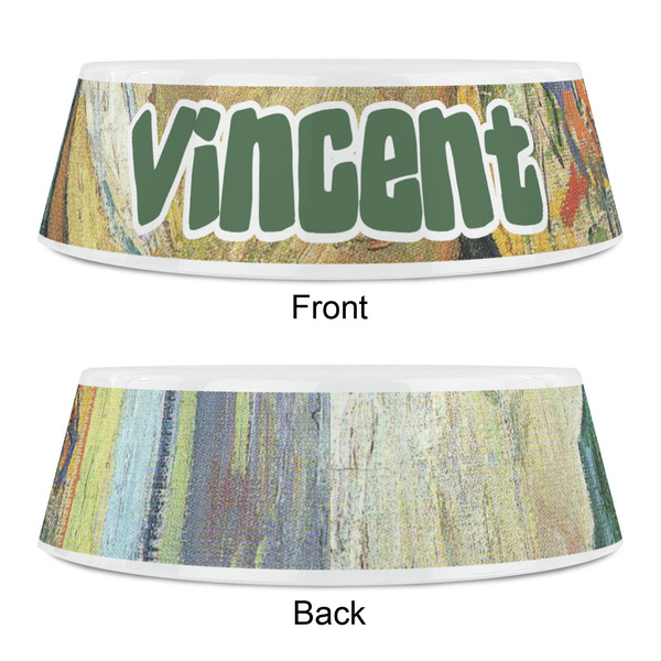 Van Gogh's Self Portrait with Bandaged Ear Plastic Pet Bowls - Small - Approval