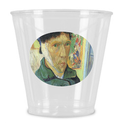 Van Gogh's Self Portrait with Bandaged Ear Plastic Shot Glass
