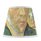 Van Gogh's Self Portrait with Bandaged Ear Poly Film Empire Lampshade - Front View