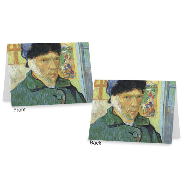 Van Gogh's Self Portrait with Bandaged Ear Postcard - Front and Back