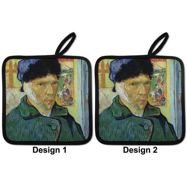 Van Gogh's Self Portrait with Bandaged Ear Pot Holders - Set of 2 APPROVAL