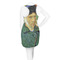 Van Gogh's Self Portrait with Bandaged Ear Racerback Dress - On Model - Back