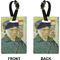 Van Gogh's Self Portrait with Bandaged Ear Rectangle Luggage Tag (Front + Back)