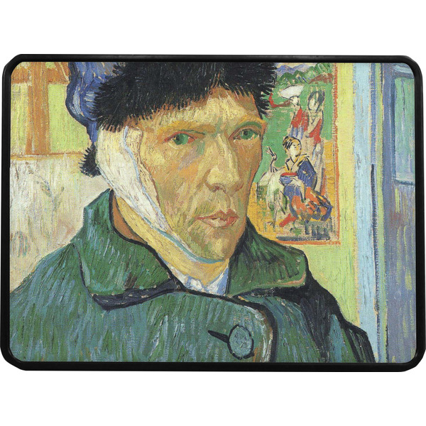 Van Gogh's Self Portrait with Bandaged Ear Rectangular Car Hitch Cover w/ FRP Insert