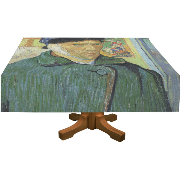 Van Gogh's Self Portrait with Bandaged Ear Rectangular Tablecloths (Personalized)