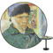 Van Gogh's Self Portrait with Bandaged Ear Round Table Top