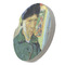Van Gogh's Self Portrait with Bandaged Ear Sandstone Car Coaster - Standing Angle