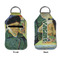Van Gogh's Self Portrait with Bandaged Ear Sanitizer Holder Keychain - Small APPROVAL (Flat)