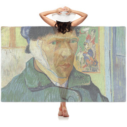 Van Gogh's Self Portrait with Bandaged Ear Sheer Sarong
