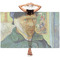 Van Gogh's Self Portrait with Bandaged Ear Sarong (with Model)