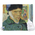 Van Gogh's Self Portrait with Bandaged Ear Security Blankets - Double Sided
