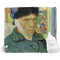 Van Gogh's Self Portrait with Bandaged Ear Security Blanket - Front View