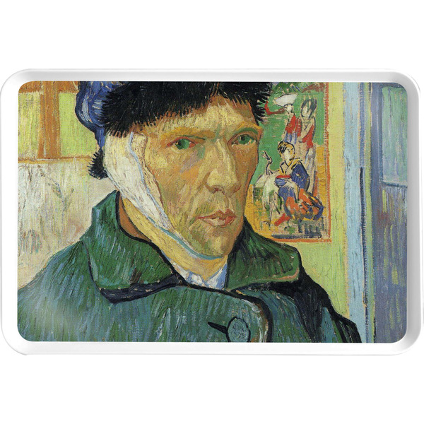 Custom Van Gogh's Self Portrait with Bandaged Ear Serving Tray