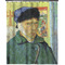 Van Gogh's Self Portrait with Bandaged Ear Shower Curtain - 70"x83" - Front