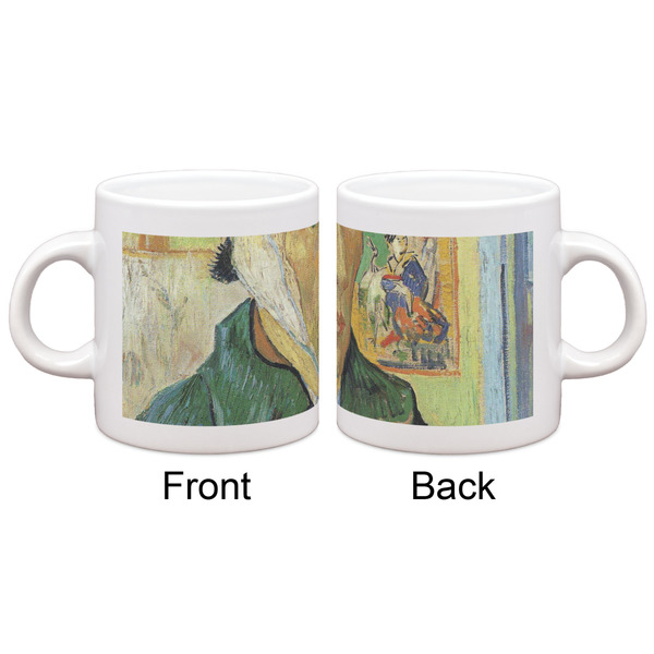 Van Gogh's Self Portrait with Bandaged Ear Single Shot Espresso Cup - Single - Front & Back