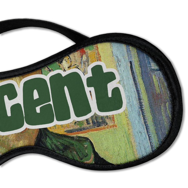 Van Gogh's Self Portrait with Bandaged Ear Sleeping Eye Mask - DETAIL Large