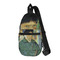 Van Gogh's Self Portrait with Bandaged Ear Sling Bag