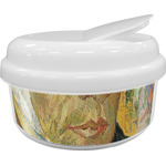 Van Gogh's Self Portrait with Bandaged Ear Snack Container