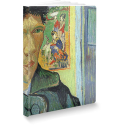 Van Gogh's Self Portrait with Bandaged Ear Softbound Notebook - 7.25" x 10"
