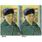 Van Gogh's Self Portrait with Bandaged Ear Spiral Journal 7 x 10 - Apvl