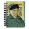 Van Gogh's Self Portrait with Bandaged Ear Spiral Notebook - 5x7
