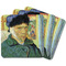Van Gogh's Self Portrait with Bandaged Ear Square Fridge Magnet - MAIN