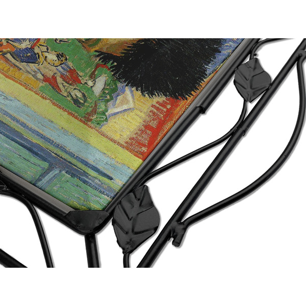 Van Gogh's Self Portrait with Bandaged Ear Square Trivet - Detail