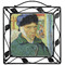 Van Gogh's Self Portrait with Bandaged Ear Square Trivet