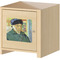 Van Gogh's Self Portrait with Bandaged Ear Square Wall Decal on Wooden Cabinet