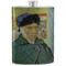 Van Gogh's Self Portrait with Bandaged Ear Stainless Steel Flask