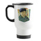 Van Gogh's Self Portrait with Bandaged Ear Stainless Steel Travel Mug with Handle - Front