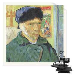 Van Gogh's Self Portrait with Bandaged Ear Sublimation Transfer - Shirt Back / Men