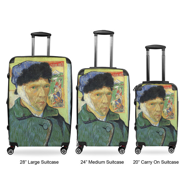 Van Gogh's Self Portrait with Bandaged Ear Suitcase Set 1 - Approval