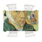 Van Gogh's Self Portrait with Bandaged Ear Tablecloths (58"x102") - MAIN (top view)