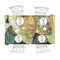 Van Gogh's Self Portrait with Bandaged Ear Tablecloths (58"x102") - TOP VIEW (with plates)