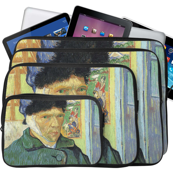 Van Gogh's Self Portrait with Bandaged Ear Tablet & Laptop Case Sizes