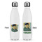 Van Gogh's Self Portrait with Bandaged Ear Tapered Water Bottle - Apvl 17oz.