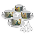 Van Gogh's Self Portrait with Bandaged Ear Tea Cup - Set of 4
