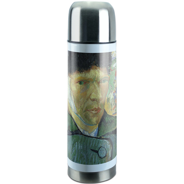 Custom Van Gogh's Self Portrait with Bandaged Ear Stainless Steel Thermos